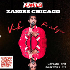 4 Comedy Tix to Vik Pandya + 2 bottles of Padma Lakshmi Wine item