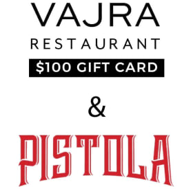 Pistola Tequila Cocktail Set & $100 Gift Card to Vajra item