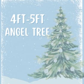 ANGEL TREE DONATION - 4ft-5ft with Stand item