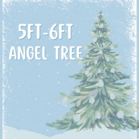 ANGEL TREE DONATION - 5ft-6ft with Stand item