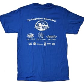 2013-2014 Cincy Blues Society Volunteer, Blue, M item