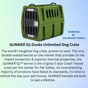 G1 Gunner Ducks Unlimited Dog Crate item