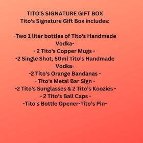 Tito’s Handmade Vodka Signature Gift Box item