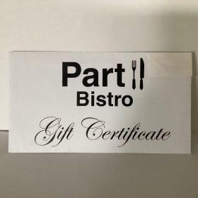 $50 Gift Card at Part II Bistro PLUS 2 tickets item