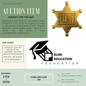 Sheriff for the day! item