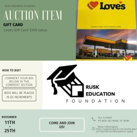 100.00 Love's Fuel Gift Card item