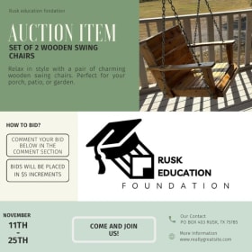 Set of two Cedar Swings item