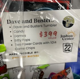 Dave & Busters Gift Basket ($399 Value) item