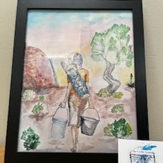 Dine' Motherhood Print item