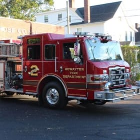 Rowayton Fire Truck Ride from School item