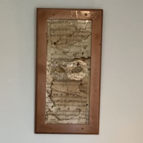 Handcrafted Artwork - 'Music is my Mask' item