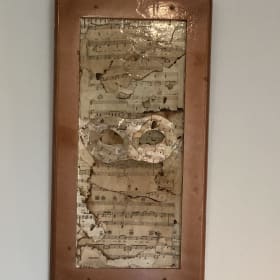 Handcrafted Artwork - 'Music is my Mask' item