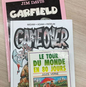 Lot de 3 livres dernière minute item