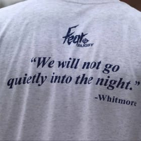 Classic T-shirt - "We will not go quietly into the night" item