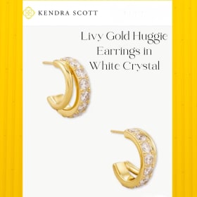 Kendra Scott Livy Huggie Earrings item