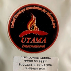 Kopi Luwak, Worlds Best, 50/gm roasted beans item