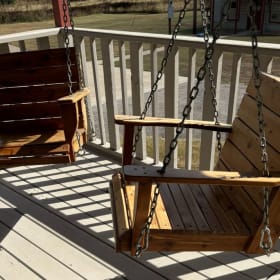 Set of two Cedar Swings item