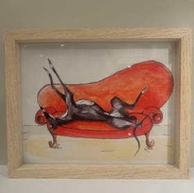 Cadre en Bois Galgo Noir item