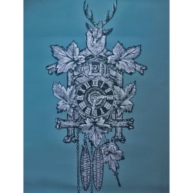 Untitled (Blue Cuckoo Clock) item
