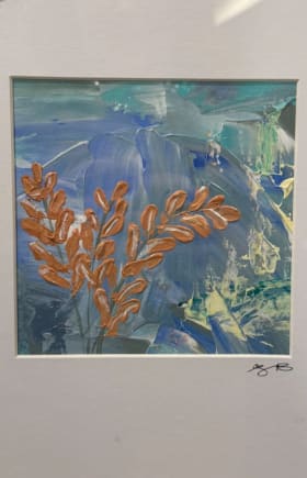 Meg B Art - small square piece item