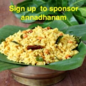 Annandhanam Sponsorship item