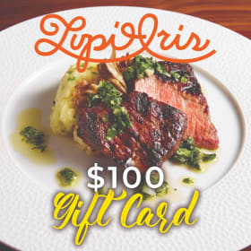$100 Gift Card to Lupi & Iris and Two Bottles of Wine item