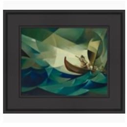 Framed Art Print - "Master of the Sea" by Jorge Cocco item