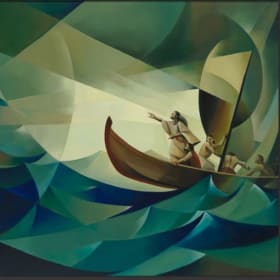 Framed Art Print - "Master of the Sea" by Jorge Cocco item