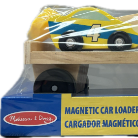 Melissa & Doug Wooden Magnetic Car Loader item