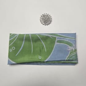 Silver Vintage Brooch and Scarf item