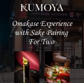 KUMOYA - Omakase Experience with Sake Pairing for Two item