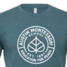 AMS Logo Adult T-Shirt, Heather Teal item