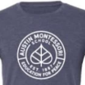 NEW! AMS Logo Toddler T-Shirt, Heather Navy item