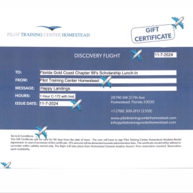 DISCOVERY FLIGHT 1 Hour C-172 with Instructor item