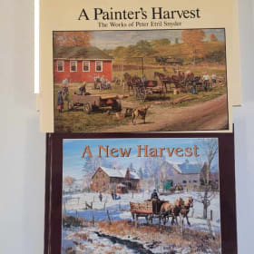 Peter Etril Snyder painting collections two books item