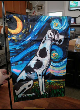 $25 gift card & a big dane welcome item