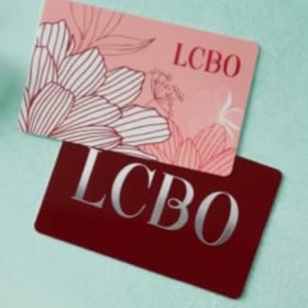 Great Dane metal signs, $25 LCBO gift card item