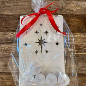 5 flameless luminaries item