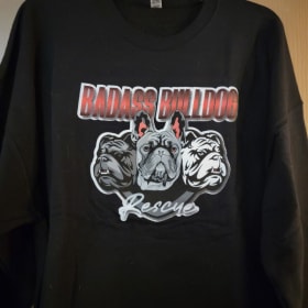 Black sweatshirt Gildan size 3xl item