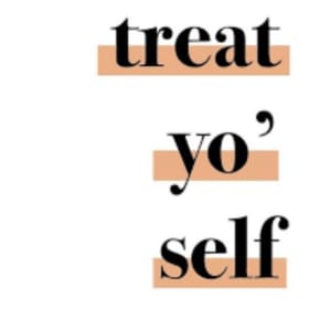 #5-  Treat Yourself item