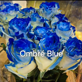 Ombre Blue 3 Rose Bundle item
