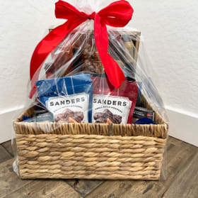 Wine, Fruit & Chocolate Basket item