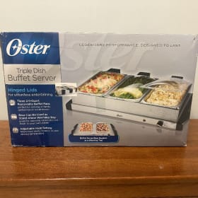 Oster Triple Dish Buffet Server item