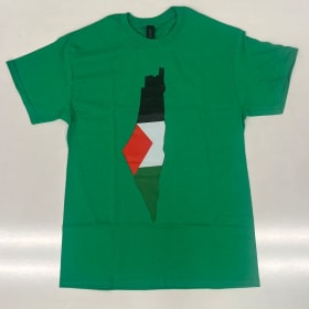 Palestine Flag (Green) Adult L item