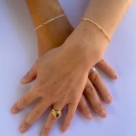 2 Permanent Jewelry Bracelets. item