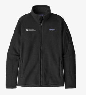 black full-zip femme item