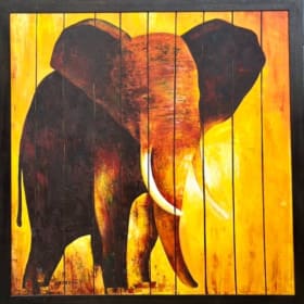 Elephant painting item