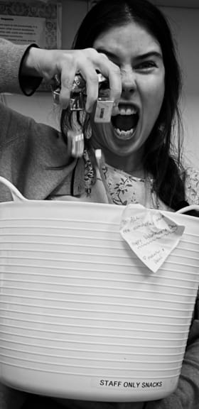 Raid the staff chocolate stash item