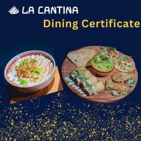 La Cantina Dining Certificate item