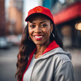 Signature Embroidered NANBPWC Inc. SED Tea Rose Cap item